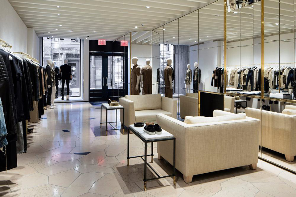 Balmain NYC_Interior White Couch